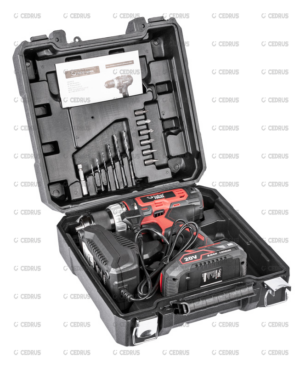 Akutrell komplekt CEDD40LI-SET