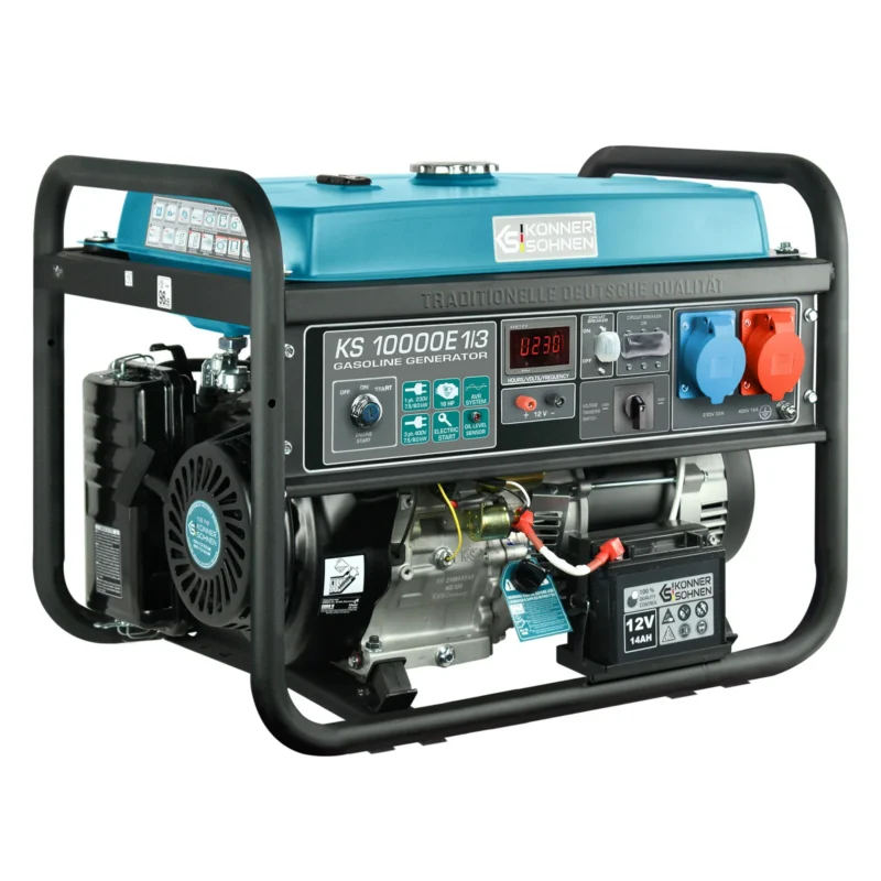Bensiinigeneraator Könner & Söhnen KS 10000E 1/3