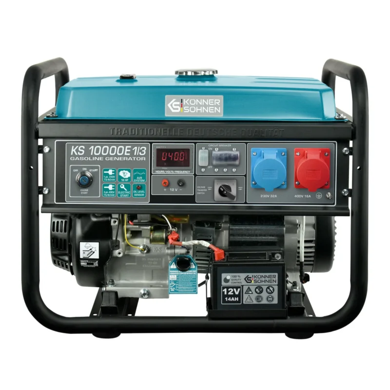 Bensiinigeneraator Könner & Söhnen KS 10000E 1/3