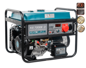 Bensiinigeneraator Könner & Söhnen KS 7000E-3