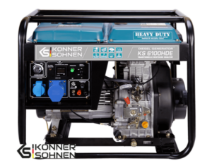 Diiselgeneraator Könner & Söhnen KS 6100HDE (EURO V)