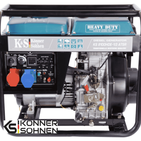Diiselgeneraator Könner & Söhnen KS 8100HDE-1/3 ATSR