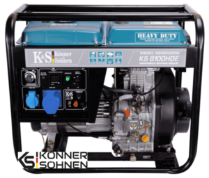 Diiselgeneraator Könner & Söhnen KS 8100HDE (EURO V)