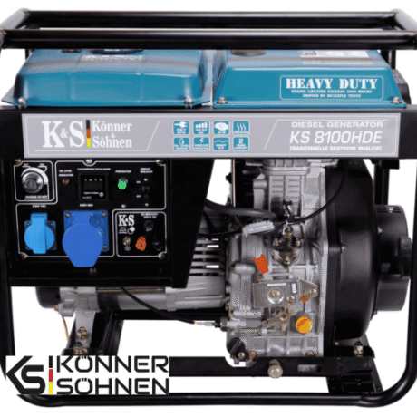 Diiselgeneraator Könner & Söhnen KS 8100HDE (EURO V)