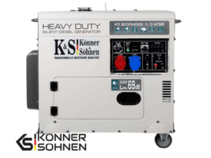 Diiselgeneraator Könner & Söhnen KS 9200HDES-1/3 ATSR