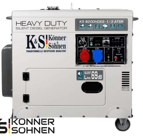 Diiselgeneraator Könner & Söhnen KS 9200HDES-1/3 ATSR