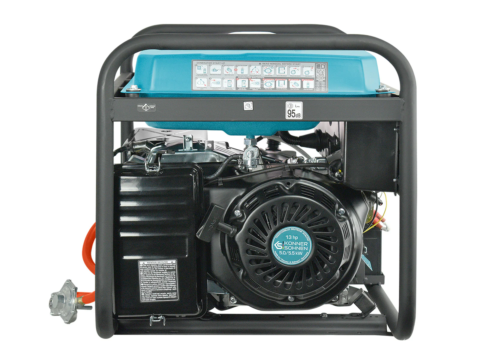 LPG/Bensiinigeneraator Könner & Söhnen KS 7000E G LPG/Bensiinigeneraator Könner & Söhnen KS 7000E G