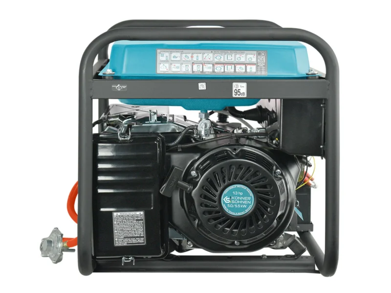 LPG/Bensiinigeneraator Könner & Söhnen KS 7000E G