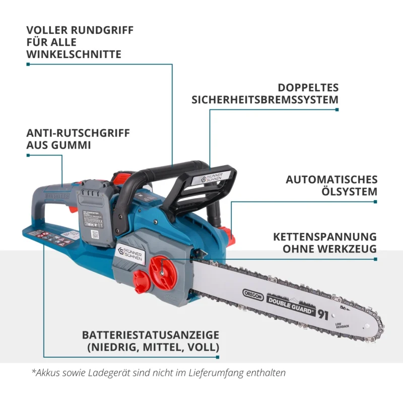 Könner & Söhnen akuga mootorsaag KS CS40V-14
