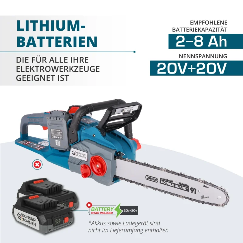 Könner & Söhnen akuga mootorsaag KS CS40V-14