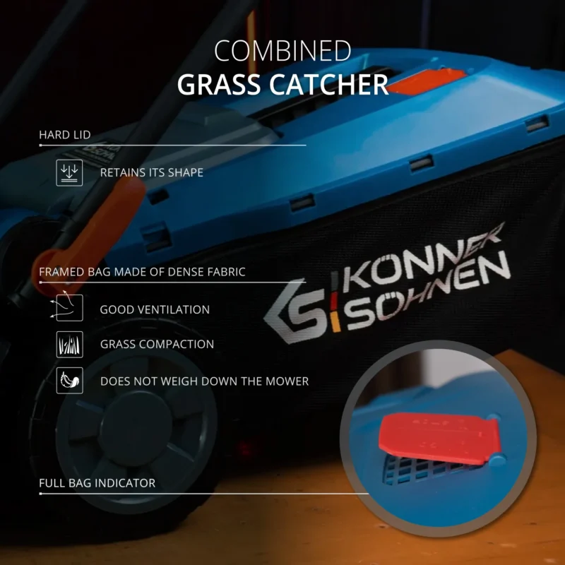 Könner & Söhnen akutoitega muruniiduk KS 33LM-20V