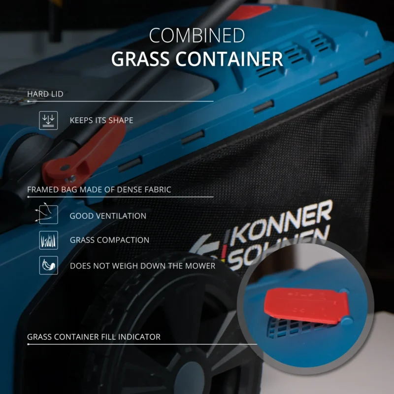 Könner & Söhnen akutoitega muruniiduk KS 43LM-40V