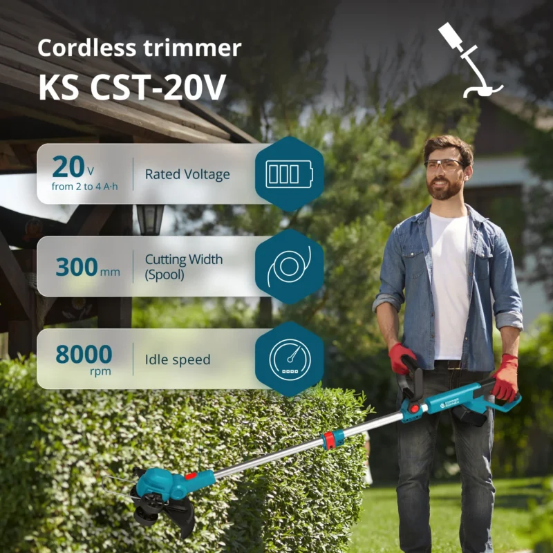 Könner & Söhnen akutrimmer KS CST-20V