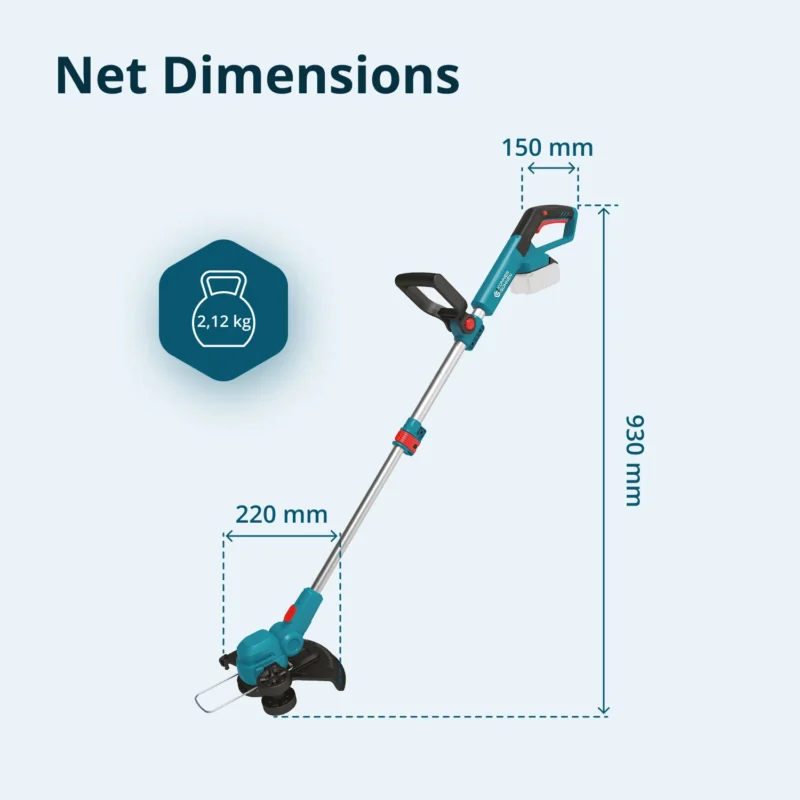 Könner & Söhnen akutrimmer KS CST-20V