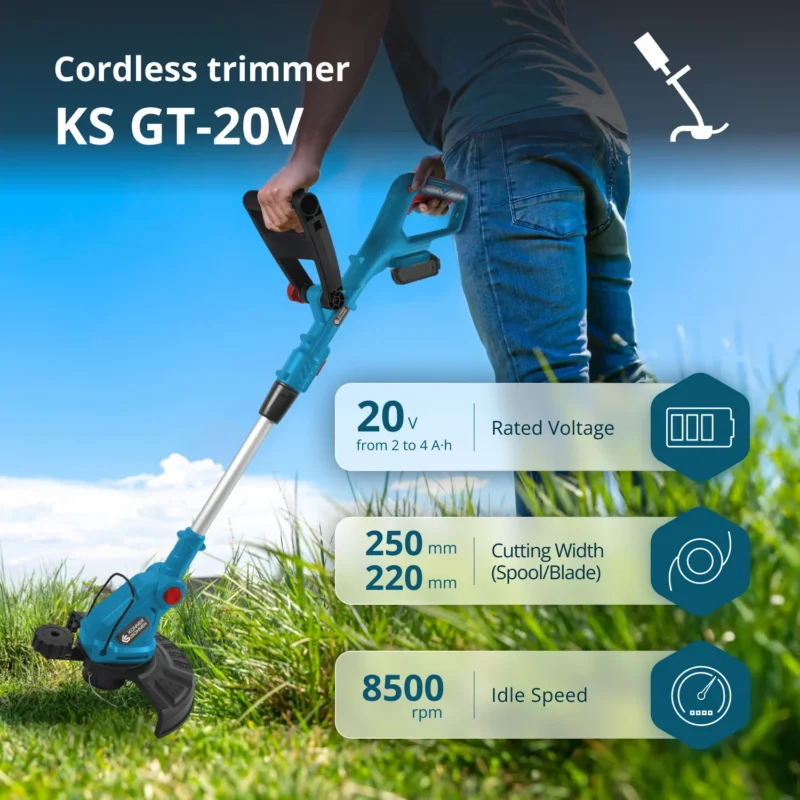 Könner & Söhnen akutrimmer KS GT-20V