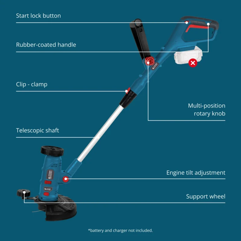 Könner & Söhnen akutrimmer KS MFT-20V