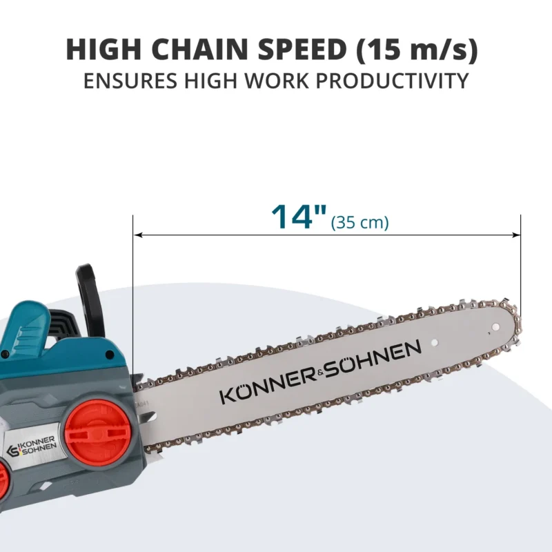 Könner & Söhnen elektriline mootorsaag KS CS1800-14