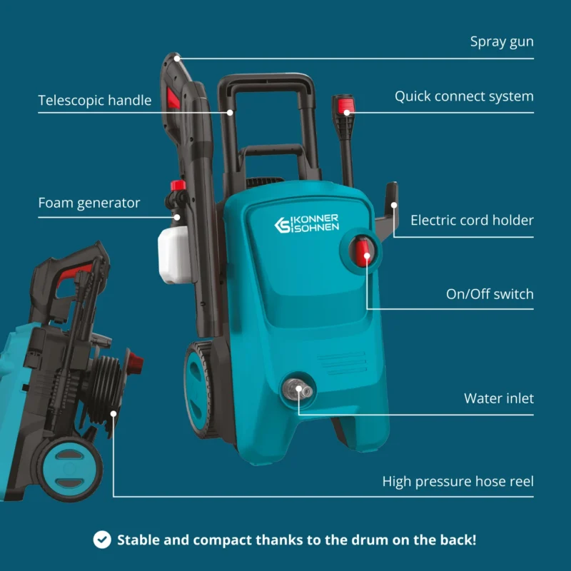 Survepesur Könner & Söhnen KS PW145V