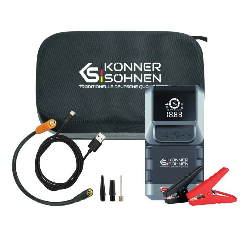 Könner & Söhnen akutoitel kompressoriga käivitusabi KS JSP-1300