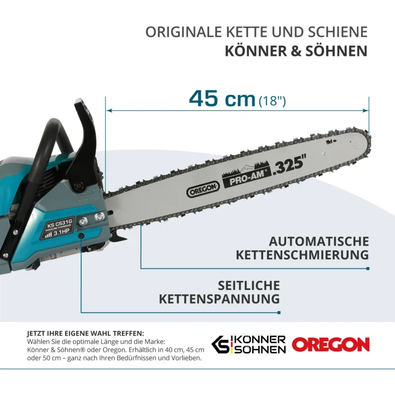 Könner & Söhnen mootorsaag KS CS31G-18-1