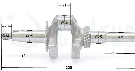 Käiguvõll Loncin LC170