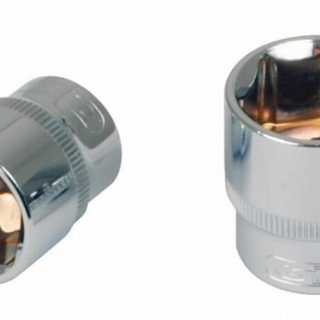 Kuuskantpadrun 1/4" CHROMEplus 13mm, KS Tools
