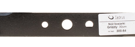 Mower blade Grizzly 30.0cm