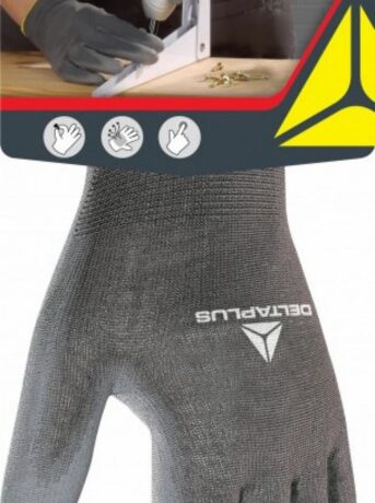 Kindad, polüester, PU peopesa, hall 10, Delta Plus