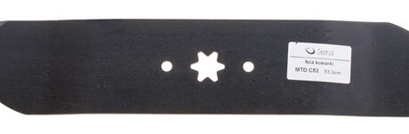 Mower blade MTD 53.0cm side discharge 6-point star