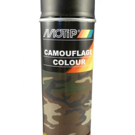 Maskeerimisvärv Camouflage RAL 9021 must 400ml, Motip