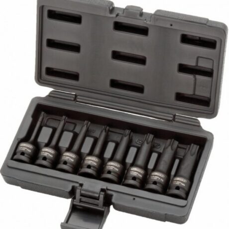 Löökotsakupadrunite komplekt TORX 1/2´´, T30-T80, 8-osa, pik, KS Tools