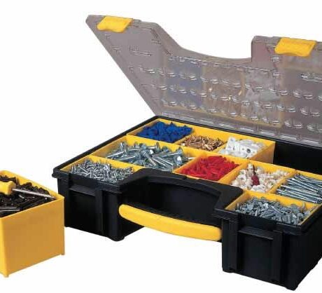 Sortimendikohver 8 eemaldatava karbikuga L, Stanley