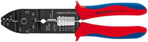 Isolatsiooni koorimise tangid koos kaablikinga pressiga 0,5 0,5-2.5mm2, Knipex