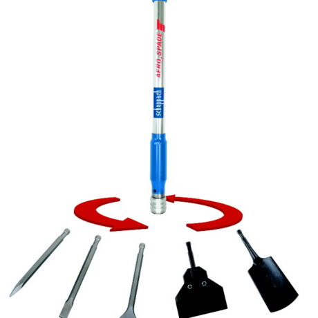 Pneumaatiline multitööriist AERO SPADE, 5-in-1, Scheppach