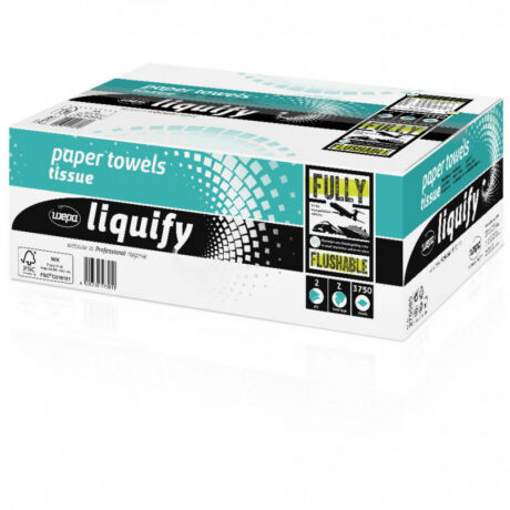 Lehtpaber Liquify/2- kihti/20,6x24cm/3750 l/veeslahustuv PT, Satino