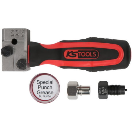 Piduritorude valtsimise komplekt 4,75mm, FLAREFIXeco, KS Tools