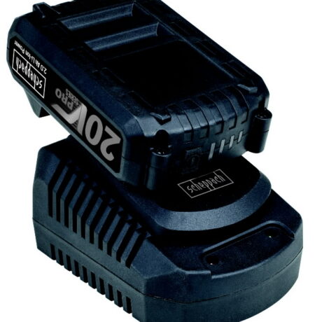 Komplekt: 1x2.0Ah Li -ioon aku + kiirlaadija, GEN1, Scheppach