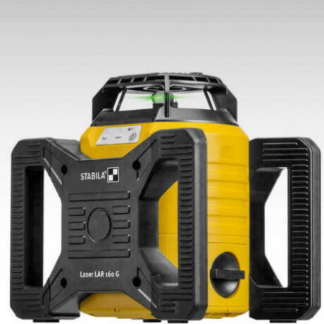 Pöördlaser LAR 160 + REC 160 RG kohvris, roheline kiir, Stabila
