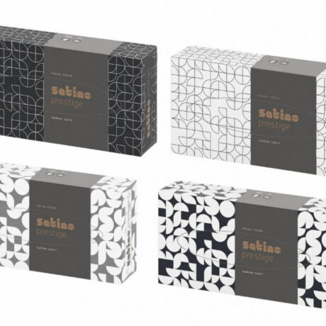 Kosmeetilised salvrätid/ 2- kihti/  40 pakki kastis, Satino