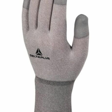 Kindad, ESD,kootud polüamiid ,  - PU sõrmeotstes 9, Delta Plus