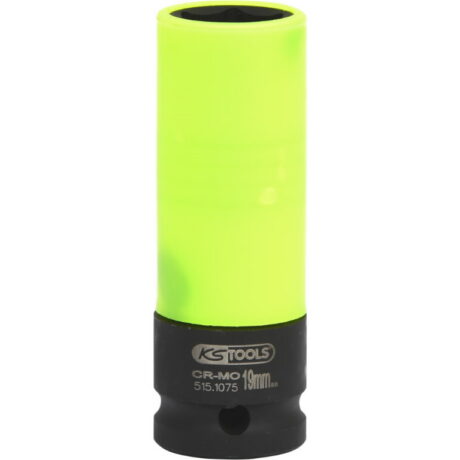 1/2" Alumiiniumvelje löökpadrun pikk 19mm, KS Tools