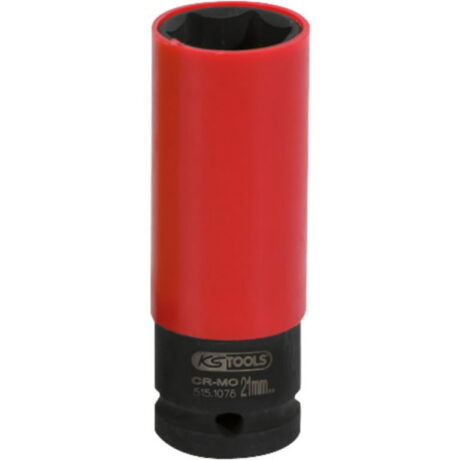 1/2" Alumiiniumvelje löökpadrun pikk 21mm, KS Tools