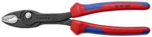 Näpitstangid TwinGrip, D22mm, comfort käepide 200mm, Knipex