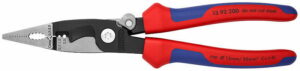 Elektriku näpitslõikurid 200mm multi-komponent käepide, Knipex