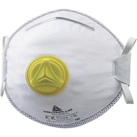 Respiraator, FFP2, klapiga  M1200V  (ühekaupa), Delta Plus