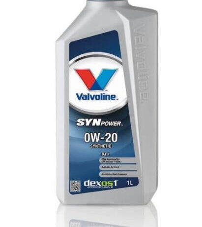 Mootoriõli Synpower DX1 0W20 1L, Valvoline