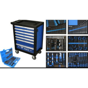 Tööriistakäru, 7 sahtlit +komplekt 473-osa, Brilliant Tools