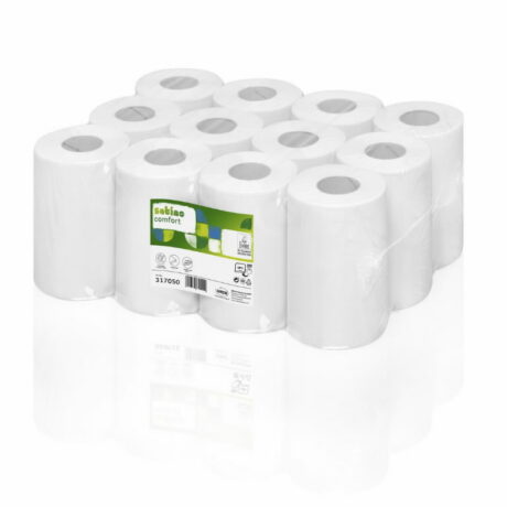 Rullpaber Comfort/1-kiht/ 12 x 120 m/ Centerfeed CF1, Satino