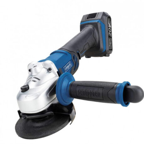 Akunurklihvija CAG115-20ProS, koos aku ja laadijaga, GEN1, Scheppach