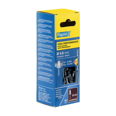 Neet alumiinum Al 4,8x16mm 50tk + Drill C, Rapid